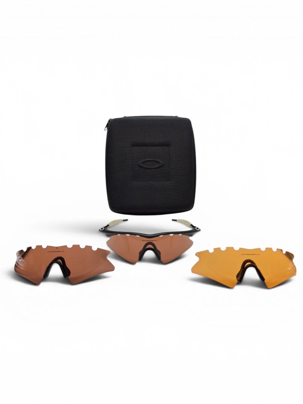 Oakley M Frame Strike Sunglasses With Interchangeable Lenses And Case